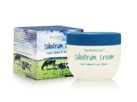beauteous NZ Colostrum Cream with Genuine New Zealand Colostrum, Sweet Almond Oil and Vitamin E, 100g