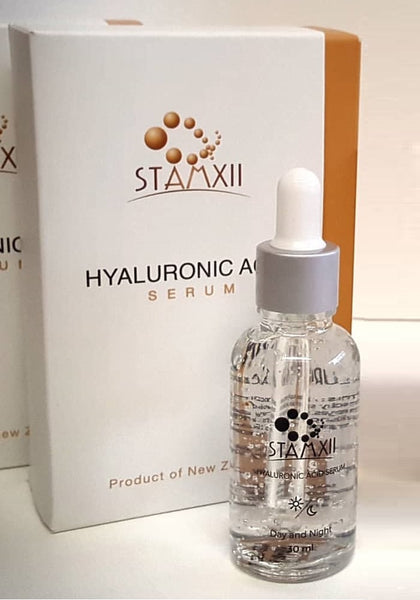 STAMXii Hyaluronic Acid New Zealand Plant Stem Cells Anti-Aging Face Serum, 30ml